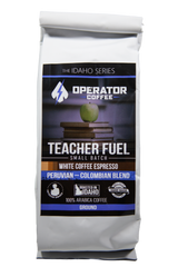 Teacher Fuel - White Coffee Espresso - Idaho Series